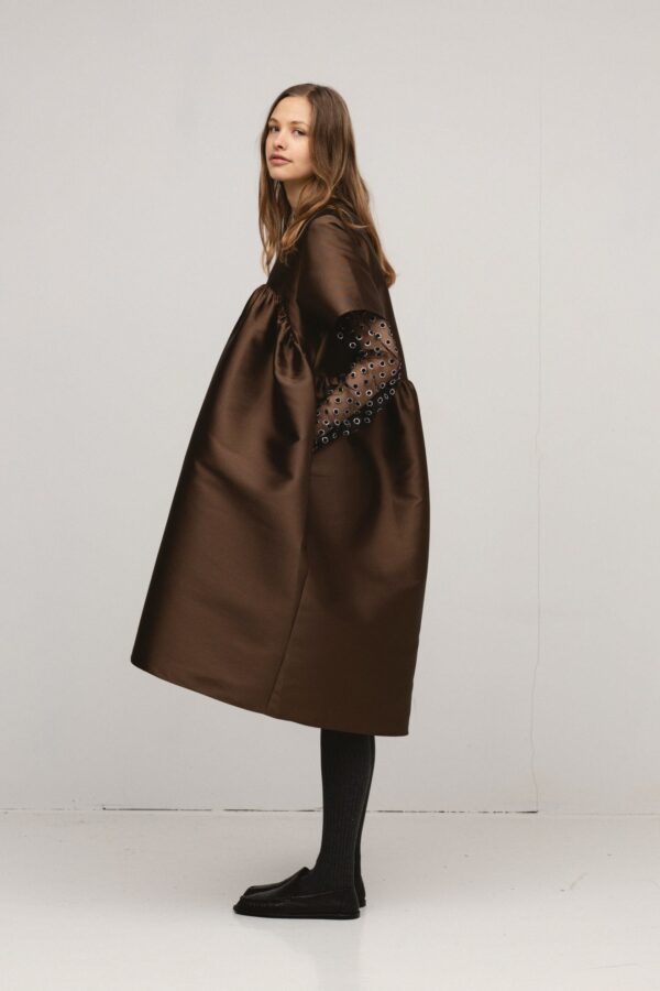 Brown Mido Dress