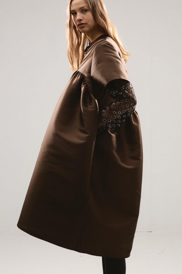 Brown Mido Dress