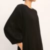 Linen A-Line Midi Dress