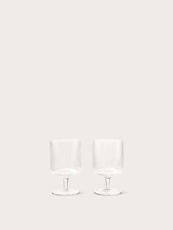 Ripple Wine Glasses Set of 2