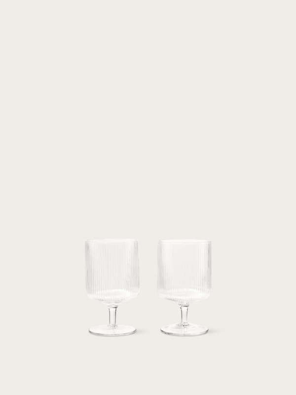 Ripple Wine Glasses Set of 2