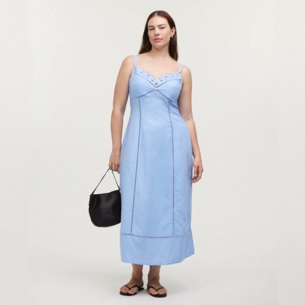 madewell-elena-midi-dress-in-100-linen_4.jpg Elena Midi Dress in 100% Linen