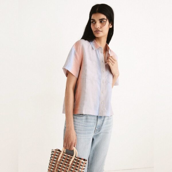 madewell-linen-long-sleeve-button-up_3.jpg Linen Long-Sleeve Button-Up