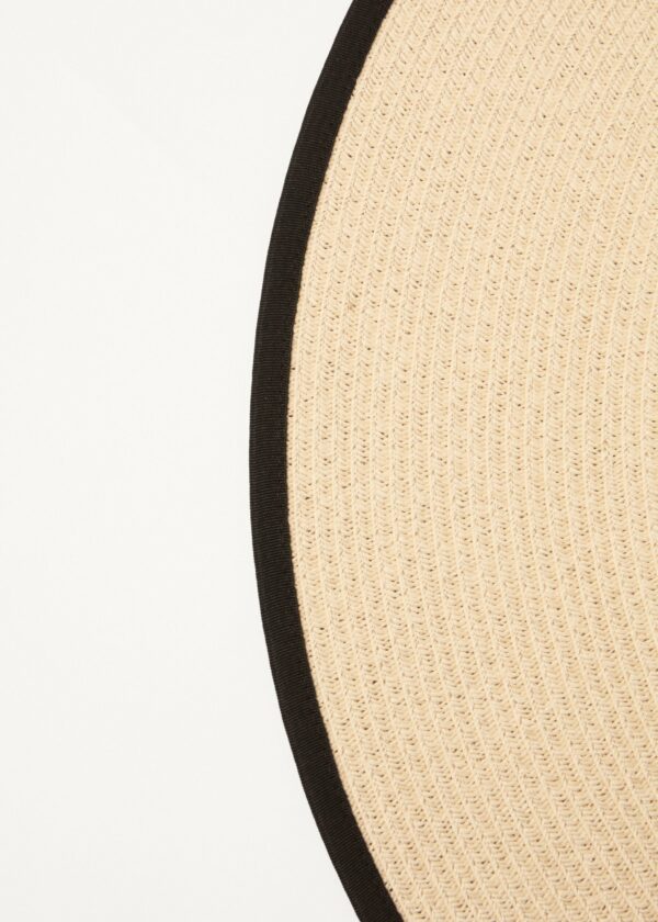 Wide-Brim Straw Hat
