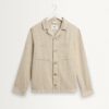 Aldred Linen-Cotton Revere Overshirt
