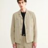 Aldred Linen-Cotton Revere Overshirt