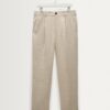 Aubyn Natural Linen Relaxed Trousers