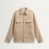 Lomond Thick Wool Blend Overshirt