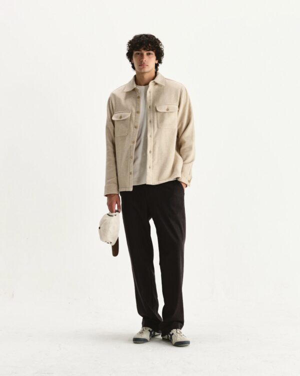 Lomond Thick Wool Blend Overshirt