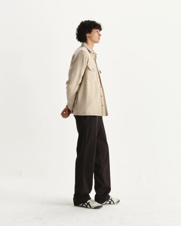 Lomond Thick Wool Blend Overshirt